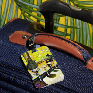 A Day Off from Crazy Luggage Tag