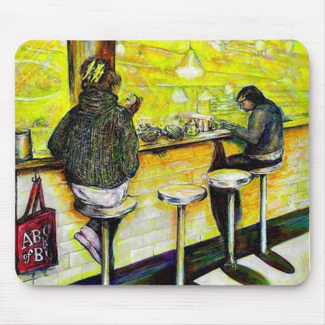 A Day Off from Crazy Mouse Pad (Front)