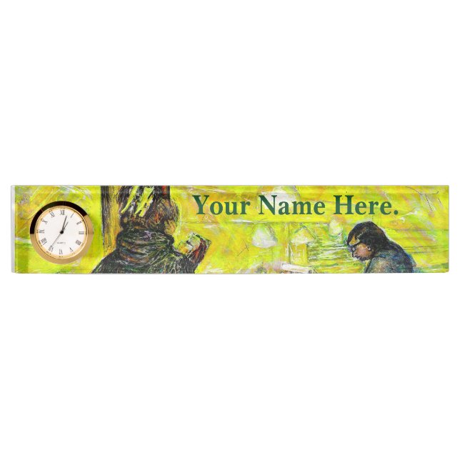 A Day Off from Crazy Nameplate (Front)