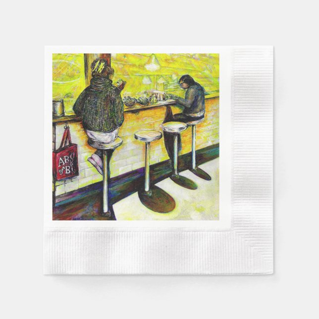 A Day Off from Crazy Napkin (Front)