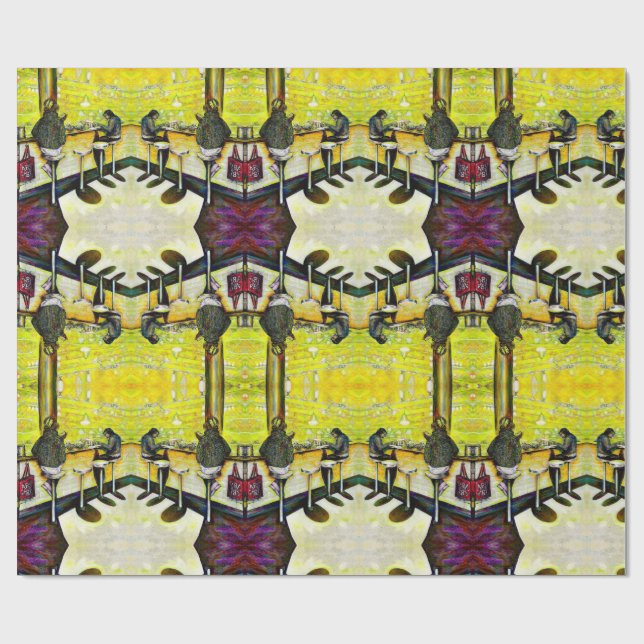 A Day Off from Crazy Wrapping Paper (Flat)