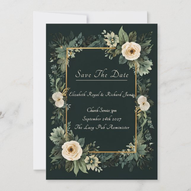 A Day to Remember Wedding  Invitation (Front)