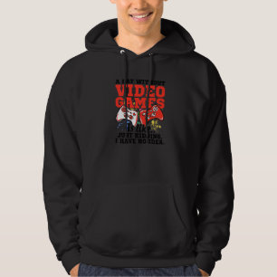 A Day Without Gaming Probably Is Like Gamer Video Hoodie