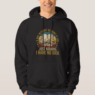 A Day Without Reading Funny Book Lover Book Nerd L Hoodie