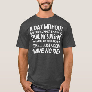 A Day Without Steal My Sunshine by Len T-Shirt