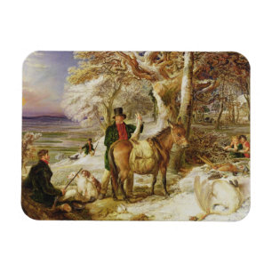 A Day's Sport, 1826 (oil on canvas) Magnet