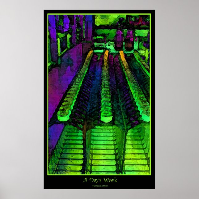 A Day's Work Poster (Front)