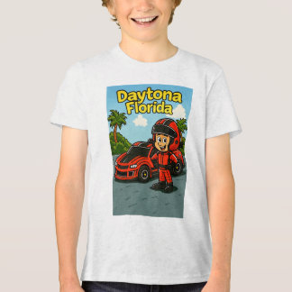 A Daytona themed Kids T-shirt Tri-Blend Shirt