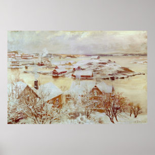 A December Day  c.1893 Poster