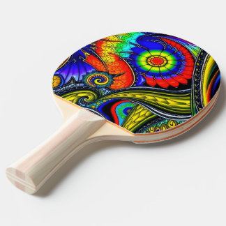 A Decorated Ping Pong Paddle