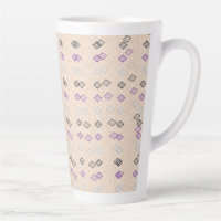 A decorative scarf in rich purple and brown tones,
