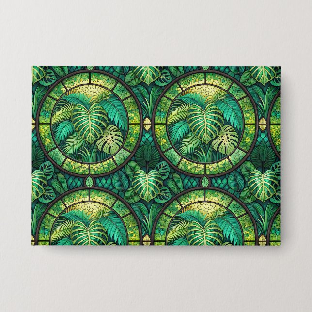 A decorative wall art piece features a repeating  (Front)