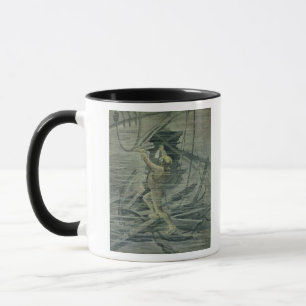 A Deep Sea Diver Looking at the Wrecks Mug