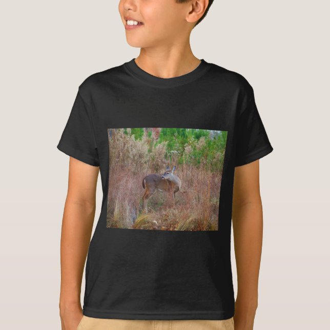 A Deer in the Tall Grass T-Shirt (Front)