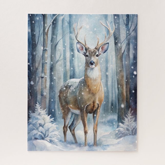 A Deer Jigsaw Puzzle (Vertical)