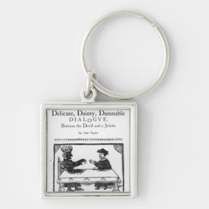 A Delicate Dainty Damnable Dialogue Key Ring