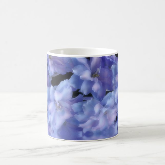 A - Delphinium Blue Etherial Coffee Mug (Center)