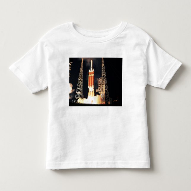 A Delta IV Heavy rocket lifts off Toddler T-Shirt (Front)