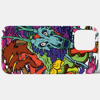 a demoness wrestler. 般若レスラー iPhone 13 pro max case