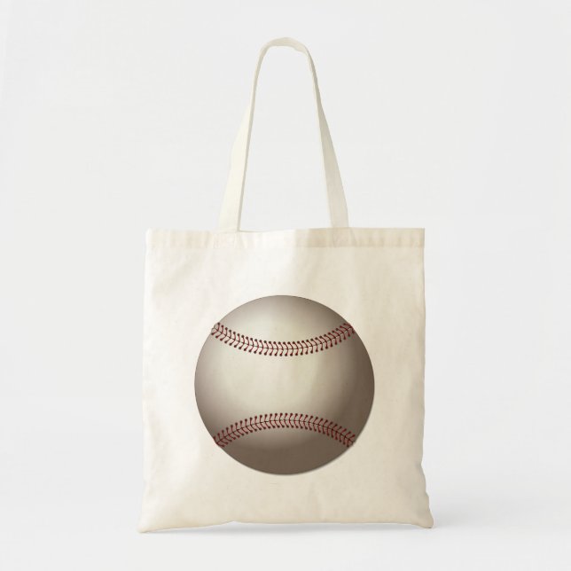 A Design of a Base Ball Tote Bag (Front)