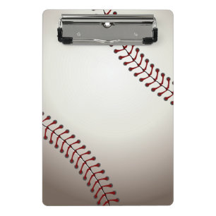 A Design of a Base or Soft Ball Mini Clipboard