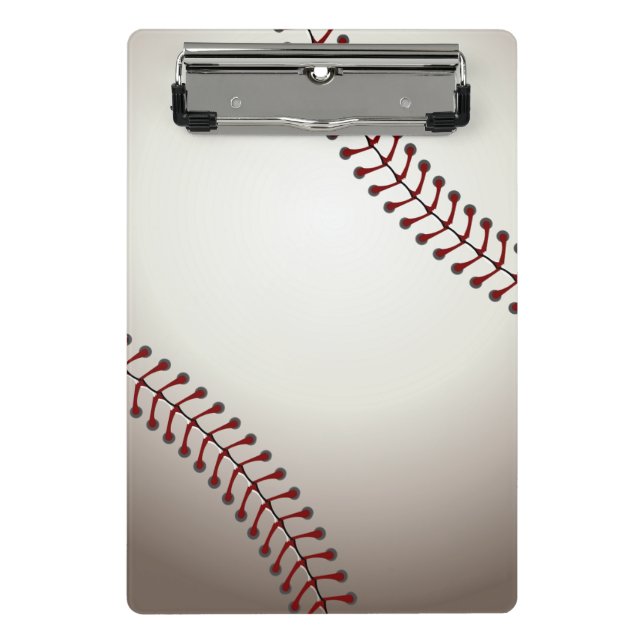A Design of a Base or Soft Ball Mini Clipboard (Front)