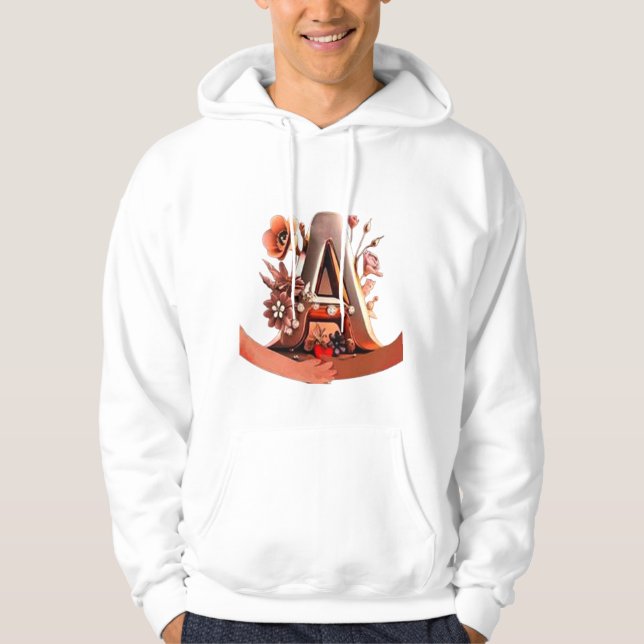 A design t-shirt hoodie (Front)