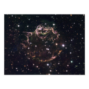 A detailed view at the tattered remains photo print
