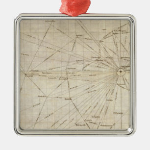 A diagram of the United States Metal Tree Decoration