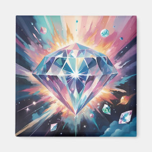 A diamond in space magnet