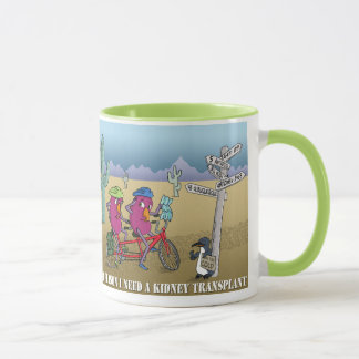 A different cartoon on each side! mug