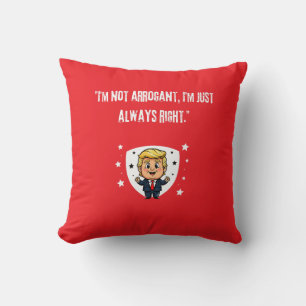 A digitally drawn image featuring Donald Trump in Cushion