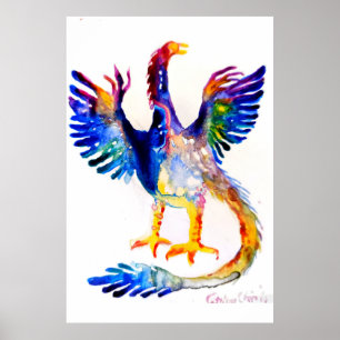 A dinosaut and his dream to fly poster