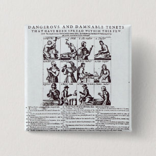 A Discovery of the Most Dangerous 15 Cm Square Badge