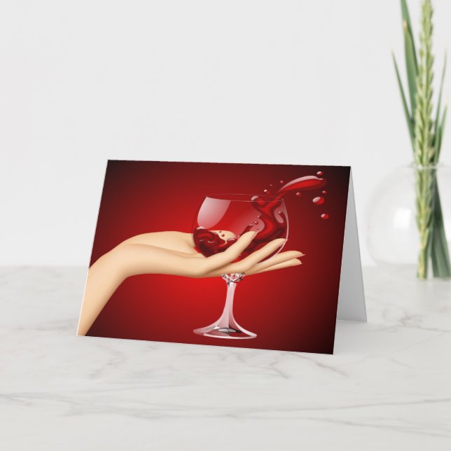 A Distant Toast Card (Front)