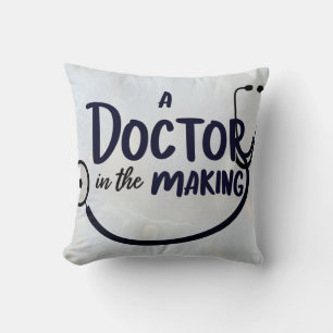 A doctor in the making cushion