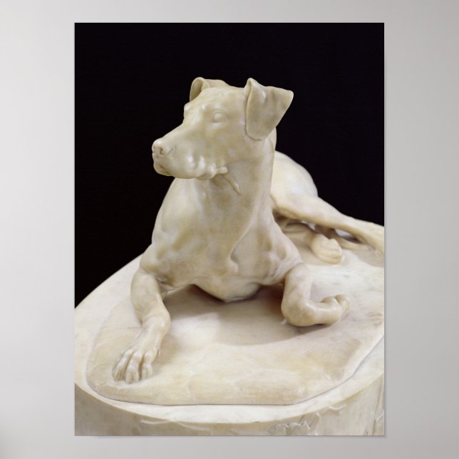 A Dog, 1827 Poster (Front)