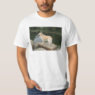 A Dog At A Pond T-Shirt