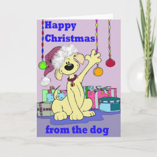 A Dog card034 Holiday Card