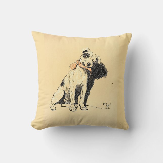 A Dog Day Pl 02 (1902) Cecil Charles Windsor  Cushion (Front)