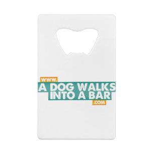 A Dog Walks into a Bar -Colour Wallet Bottle
