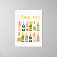 A Dozen Rosés Pink Champagne Bottles Wine Bar