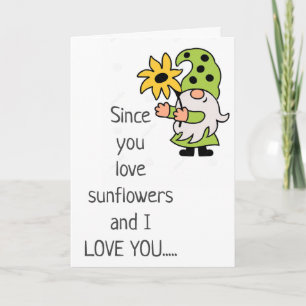A DOZEN SUNFLOWERS ON **OUR ANNIVERSARY** CARD