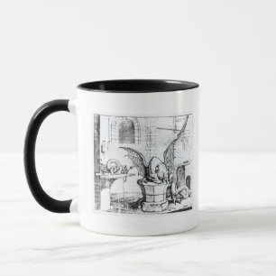 A Dragon in a Workshop Mug