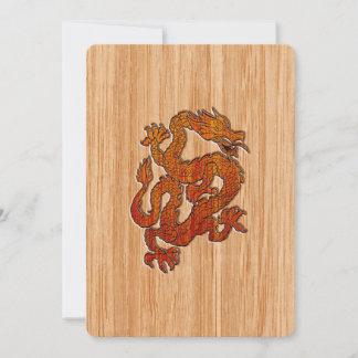 A Dragon in oriental Bamboo