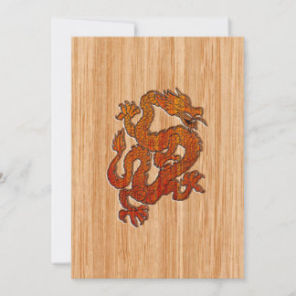 A Dragon in oriental Bamboo