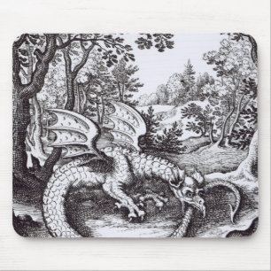 A Dragon in the Forest Mouse Pad