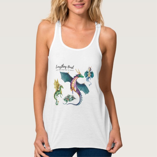 A dragon is a reptile-like legendary singlet (Front)