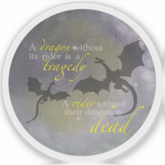 A dragon without its rider - Fourth Wing quote