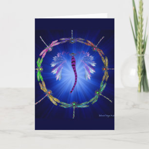 A Dragonfly Dance Card